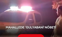 Mahallede 'Gulyabani' nöbeti