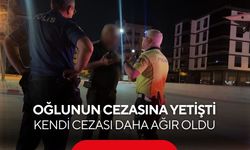 Gece yarısı şaşkına çeviren olay: Oğluna yardıma geldi, ceza yağdı