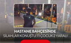 Hastane bahçesinde silahlar konuştu: 1’i çocuk 2 yaralı