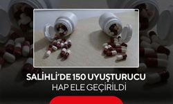 Salihli’de uyuşturucu operasyonu: 150 hap ele geçirildi