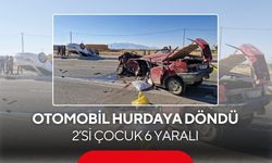 Korkunç kaza! Otomobil hurdaya döndü, sürücünün ayağı koptu