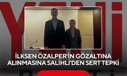 İlksen Özalper'in gözaltına alınmasına Salihli'den sert tepki