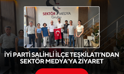 İYİ Parti Salihli İlçe Teşkilatı’ndan Sektör Medya’ya ziyaret