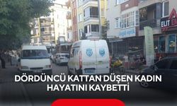Dördüncü kattan düşen kadından acı haber