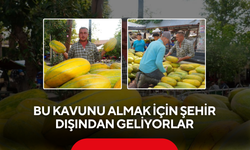 Bu kavunu almak için şehir dışından geliyorlar
