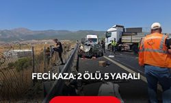 Anne ve 3 yaşındaki oğlu kaza kurbanı