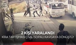 Kira tartışması çivili sopalı kavgaya dönüştü! 2 kişi yaralandı
