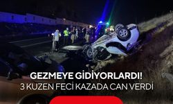 Kuzenlerin kiralık araçla gezisi faciayla son buldu: 3 ölü, 2 ağır yaralı