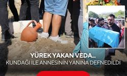 Yürekleri yakan veda! Kundağı ile annesinin yanına defnedildi: Bir babanın acı vedası...