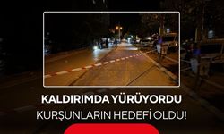 Kaldırımda yürürken silahlı saldırıya uğradı! yaralandı