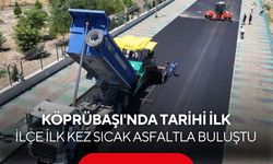 Köprübaşı'nda yılların beklentisi gerçek oldu! İlçe ilk kez sıcak asfaltla buluştu...