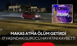Makas atarken kontrolü kaybetti! 17 yaşındaki sürücünün acı sonu