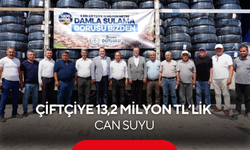 Manisa Büyükşehir’den çiftçiye dev destek! 13,2 milyon TL’lik damla sulama hamlesi...