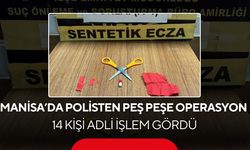 Manisa’da güvenlik operasyonu; 4 kişi tutuklandı, çok sayıda uyuşturucu ele geçirildi...