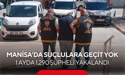 Manisa’da son bir ayda bilanço ağır! 1.290 şüpheli yakalandı, 562 kişi tutuklandı