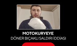 Motokuryeye döner bıçaklı saldırı iddiası