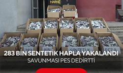 Evinden 283 bin sentetik hap çıktı! Savunması pes dedirtti...