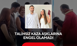 Doktorlar şahit oldu, hastanede dünya evine girdiler