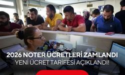 Notere gidecekler dikkat! 2026 yılı ücret tarifesi değişti