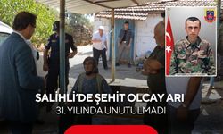 Salihli’de Şehit Olcay Arı 31. yılında unutulmadı