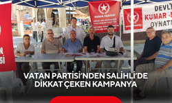 Vatan Partisi’nden Salihli’de dikkat çeken kampanya