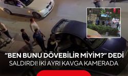 Önce “Ben bunu dövebilir miyim?” diye sordu, sonra saldırdı! O anlar kamerada...