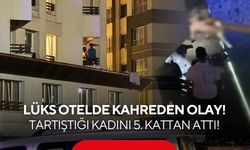 Otel odasında dehşet! Genç kadını 5. kattan aşağı atarak öldürdü