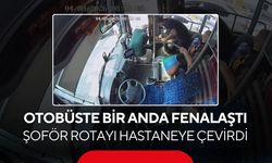 Otobüs şoföründen alkışlanacak hareket! Fenalaşan yolcuyu hastaneye yetiştirdi