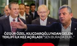 Özgür Özel ilk kez açıkladı! Kılıçdaroğlu'ndan gelen teklif ortaya çıktı
