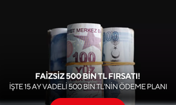 Peşinatsız ve ara ödemesiz faizsiz 500 bin TL maliyeti ne kadar? İşte aylık taksit tutarı