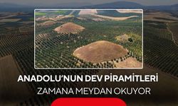 Salihli’de dünyanın en büyük tümülüsü! 70 metrelik dev anıt görenleri hayrete düşürüyor