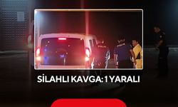 Silahlı kavga: 1 yaralı