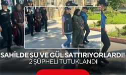 Sahilde Su ve Gül Sattırıyorlardı! 2 Şüpheli Tutuklandı