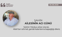 Şahin ailesinin acı günü