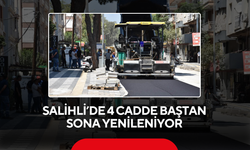 Büyükşehir’den Salihli’ye 3,5 Kilometrelik Sıcak Asfalt Hamlesi