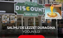 Salihli’de lezzet durağına yoğun ilgi! Pizza Discount çok sevildi