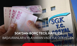 SGK'dan borç tecil hamlesi: 31 Ağustos'a kadar başvuran 6 yıla varan vadeyle ödeyecek!
