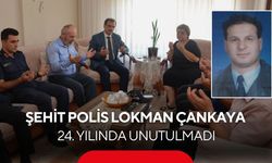Salihli’de 24 yıl geçti, unutulmadı! Şehit Polis Lokman Çankaya anıldı