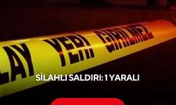 Silahlı saldırı: 1 yaralı