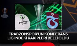 Trabzonspor'un Konferans Ligi'ndeki rakipleri belli oldu
