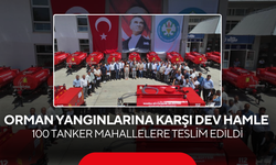 Manisa'da Orman Yangınlarına Karşı Dev Hamle... 100 Tanker Mahallelere Teslim Edildi