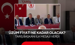 Üzüm Fiyatı Ne Kadar Olacak? TARİŞ Başkanı İlk Mesajı Verdi