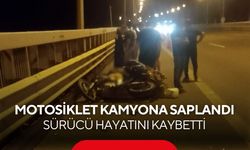 TEM Otoyolu’nda can pazarı! Motosiklet kamyona saplandı, sürücü hayatını kaybetti