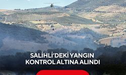 Salihli’deki yangın kontrol altına alındı