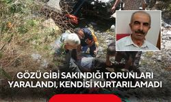 Torunlarıyla seyahat ediyordu... Acı kaza mahalleyi yasa boğdu