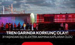 Tren garında korkunç olay! 31 yaşındaki işçi elektrik akımına kapılarak öldü