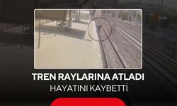 Tren istasyonunda korkunç olay! Doktor tren raylarına atladı, hayatını kaybetti...