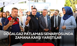 Doğalgaz Patlaması Senaryosunda Zamana Karşı Yarıştılar
