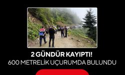 Kayıp sürücü uçurumda ölü bulundu