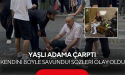 Yaya geçidinde yaşlı adama çarptı, sözleri şoke etti! “Öğretmenleri böyle mi öğretiyor bunlara?”